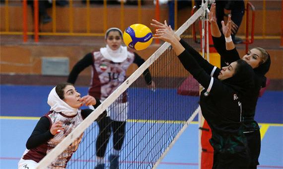 مصاف بانوان والیبالیست یزد با مهرسان در هفته ششم لیگ