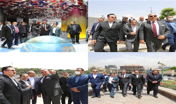 حضور وزیر فرهنگ لبنان در منطقه فرهنگی و گردشگری عباس آباد