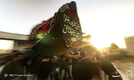 «نخل گردانی» آیین عزاداری مردم یزد