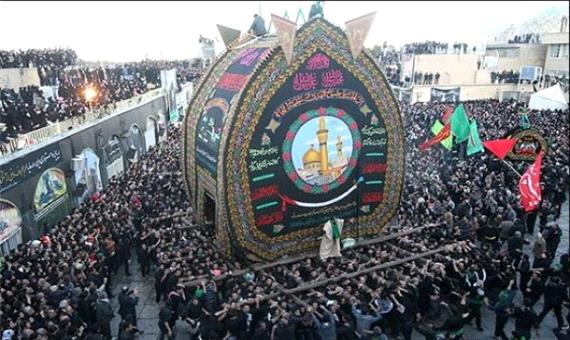 نگاهی به مراسم عزاداری دهه محرّم / نخل‌گردانی؛ آیینی پرشکوه از صفویه تا یزد + فیلم