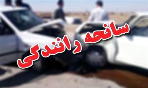تصادف در جاده زرند - بافق یک کشته و 4 مصدوم به جای گذاشت