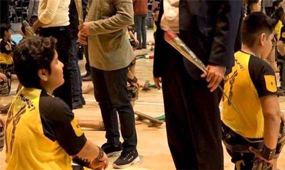مشق اخلاق پهلوانی باستانی کاران نونهال بافقی در روز پدر/آغاز ساخت یکی از بزرگترین زورخانه‌های کشور در بافق