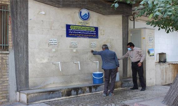 ایستگاه‌های برداشت آب شهر یزد مجدداً راه‌اندازی شد