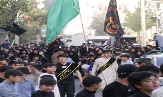 گزارش تصوری: برگزاری مراسم اربعین حسینی (ع) در هرات