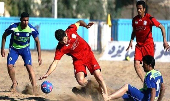 تیم فوتبال ساحلی صدرشیمی یزد از سد موج‌ سواران نوشهر گذشت