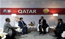 سلاجقه با وزیر محیط زیست و تغییرات‌آب و هوایی قطر دیدار کرد