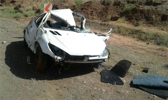 واژگونی خودرو پژوی سواری در مهریز یک کشته و چهار مصدوم برجا گذاشت