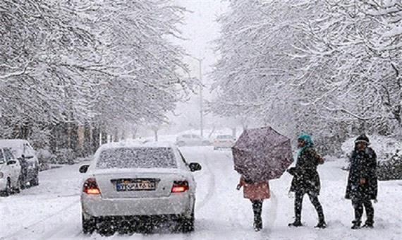 برف و باران مهمان یزدی‌ها