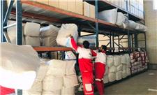 هلال‌احمر یزد 200 دستگاه چادر امدادی به کهنوج  کرمان ارسال کرد