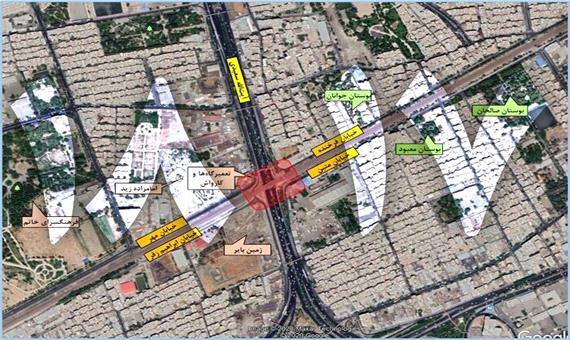 اتصال مناطق 17 و 18 شهرداری تهران از طریق احداث پل‌های روگذر