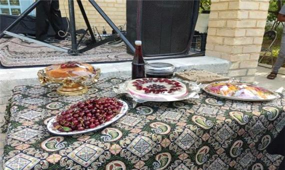 جشنواره آلبالو در روستای طزرجان تفت برگزار شد