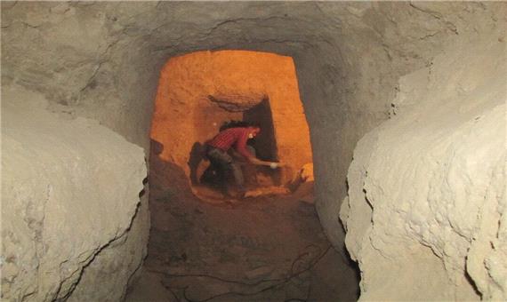 کشف آبراهه در سکونتگاه زیرزمینی بافت تاریخی ابرکوه یزد
