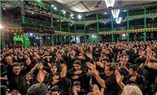 عزاداری هیئت‌های مذهبی یزد در حسینیه مظفری