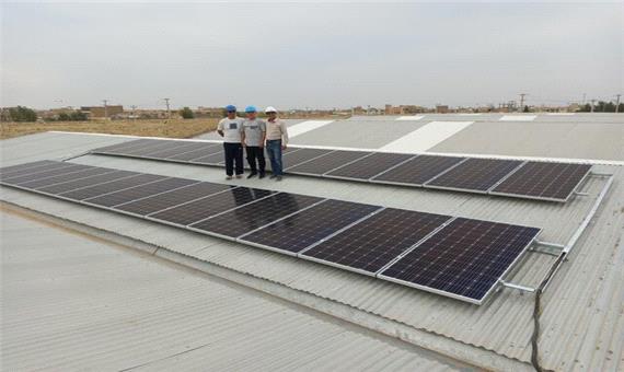 پنل‌های خورشیدی آموزشکده شهید بهشتی اردکان راه‌اندازی شد