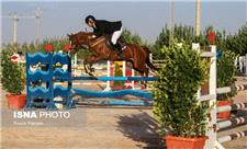 مسابقات پرش با اسب در یزد برگزار می‌شود