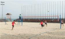 برگزاری مسابقات کشوری والیبال ساحلی آقایان کاپ آزاد در کیش
