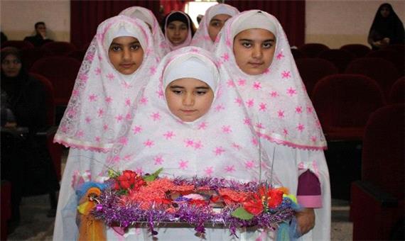 جشن عبادت و ببندگی دانش آموزان دختر در یزد
