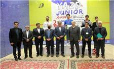 هشت مدال دستاورد اسکواش استان مرکزی در مسابقات جونیور یزد