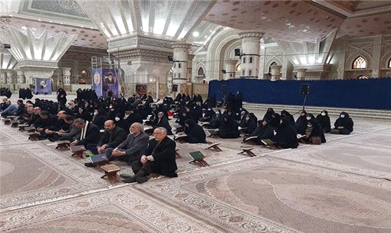 مدیران خانه‌های قرآن و عترت محلات منطقه 12 با آرمان‌های انقلاب تجدید میثاق کردند