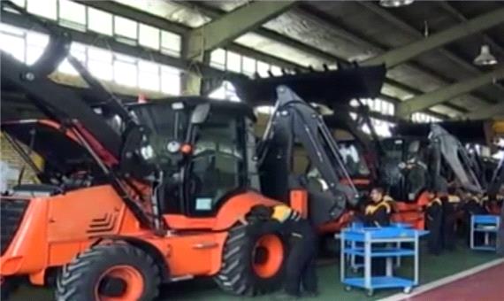 تولید 25 دستگاه انواع ماشین‌آلات نیمه سنگین در یزد