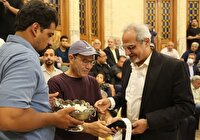 پیوند سالگرد و گلریزان با ورزش زورخانه‌ای در یزد