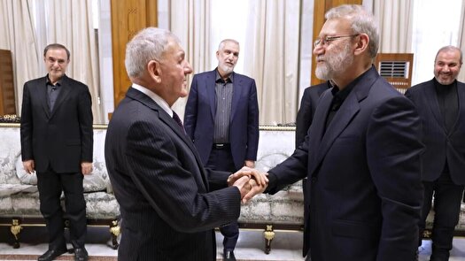 دیدار دبیر شورای عالی امنیت ملی ایران با رئیس‌جمهور عراق