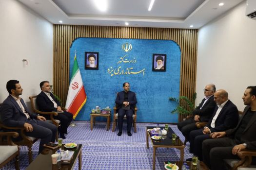دیدار مدیر کل دفتر آموزش فنی و حرفه‌ای و کاردانش وزارت آموزش و پرورش و مدیر کل آموزش و پرورش استان با معاون سیاسی امنیتی اجتماعی استانداری یزد