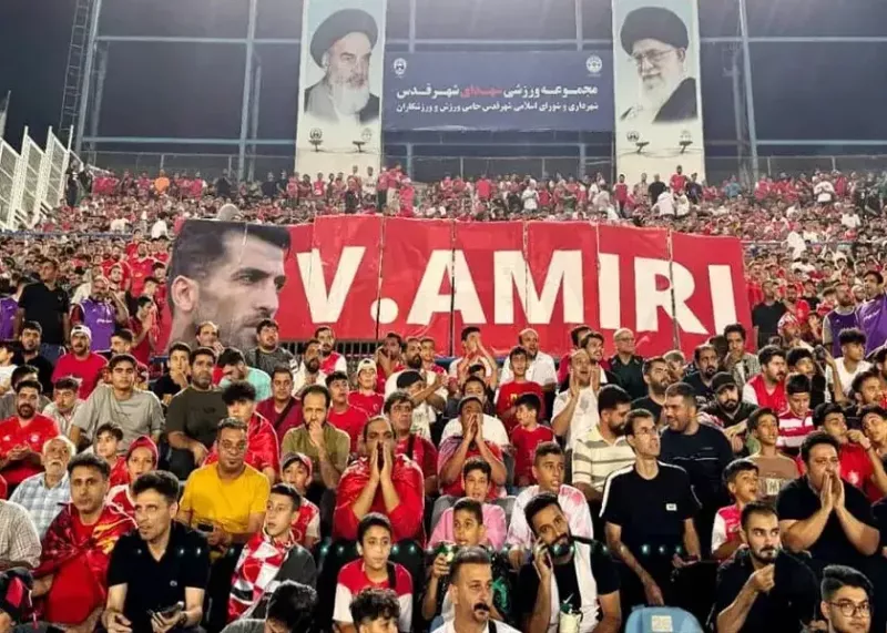 تقدیر پرسپولیس از امیری در بازی با فولاد
