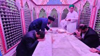 غبارروبی امامزاده عبدالله بافق