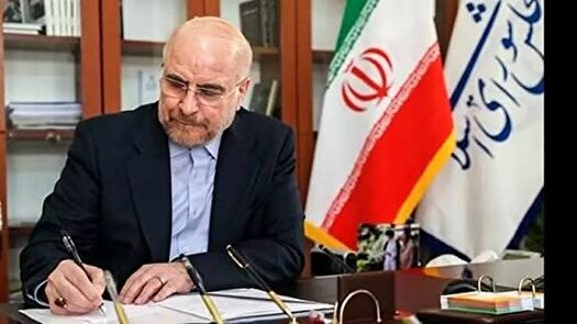 پیام تبریک رئیس مجلس به مناسبت قهرمانی تیم ملی کشتی آزاد در مسابقات جهانی
