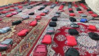 توزیع بیش از دوهزار بسته لوازم التحریر در بین دانش آموزان کمتر برخوردار  شهرستان خاتم