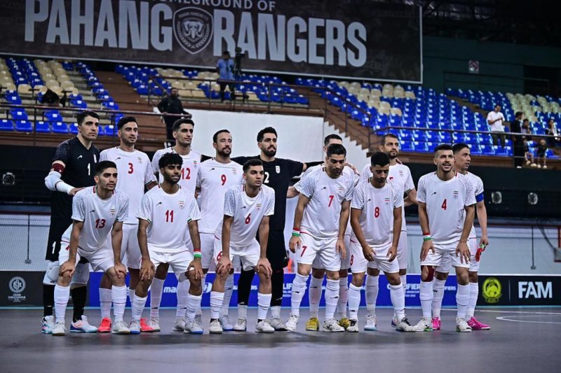 برد پرگل تیم ملی فوتسال بدون پخش تلویزیونی