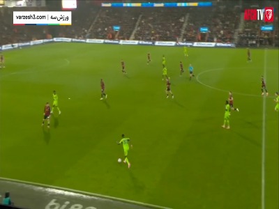 خلاصه بازی بورنموث ۳ - فولام ۱