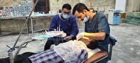 خدمت جهادی دندان‌پزشکان قرارگاه شهید ابراهیم هادی در روستای مزرعه‌نو