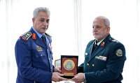 بازدید هیئت نظامی عراق از دانشگاه عالی دفاع ملی