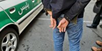توقف خودروی فراری با تیر هوایی