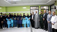 تجلیل از پرستاران بیمارستان مهریز به مناسبت روز پرستار