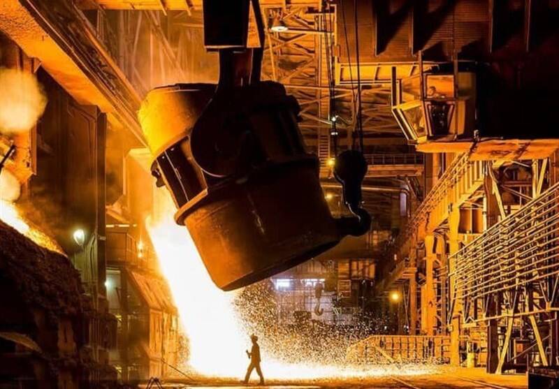 افزایش ۶ درصدی تولید فولاد ایران