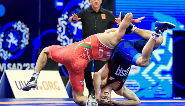 کشتی آزاد ایران در جایگاه دوم جهان