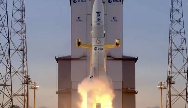 موشک «آریان ۶» یک ماهواره رصد زمین را پرتاب کرد