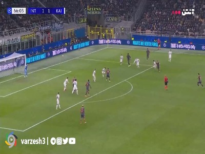 شوت دیدنی؛ گل دوم اینتر توسط کارلوس آگوستو در دقیقه ۶۵