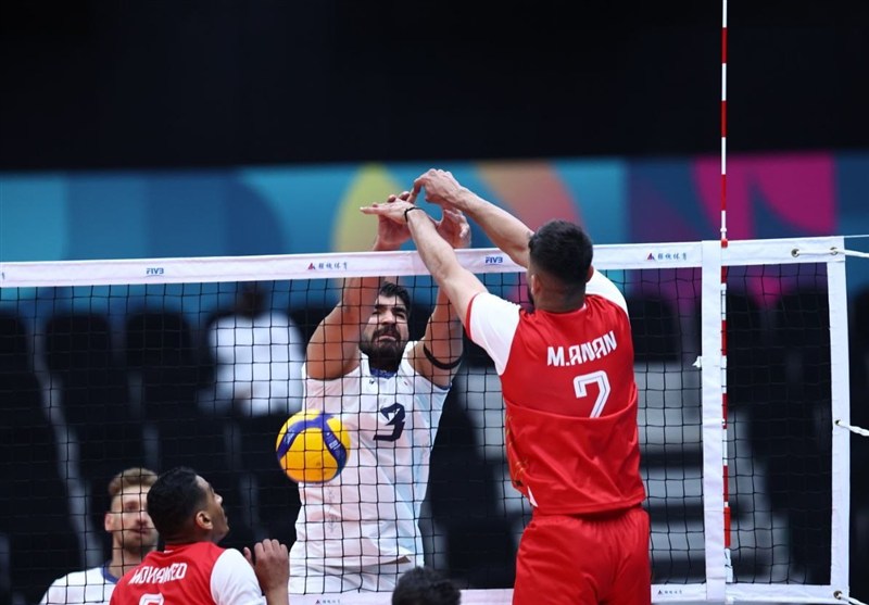 بازی‌های کشورهای اسلامی؛ پیروزی والیبالیست‌های ایران برابر قطر