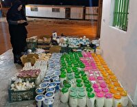 معدوم‌سازی دو هزار کیلوگرم مواد غذایی تاریخ گذشته در شهرستان خاتم