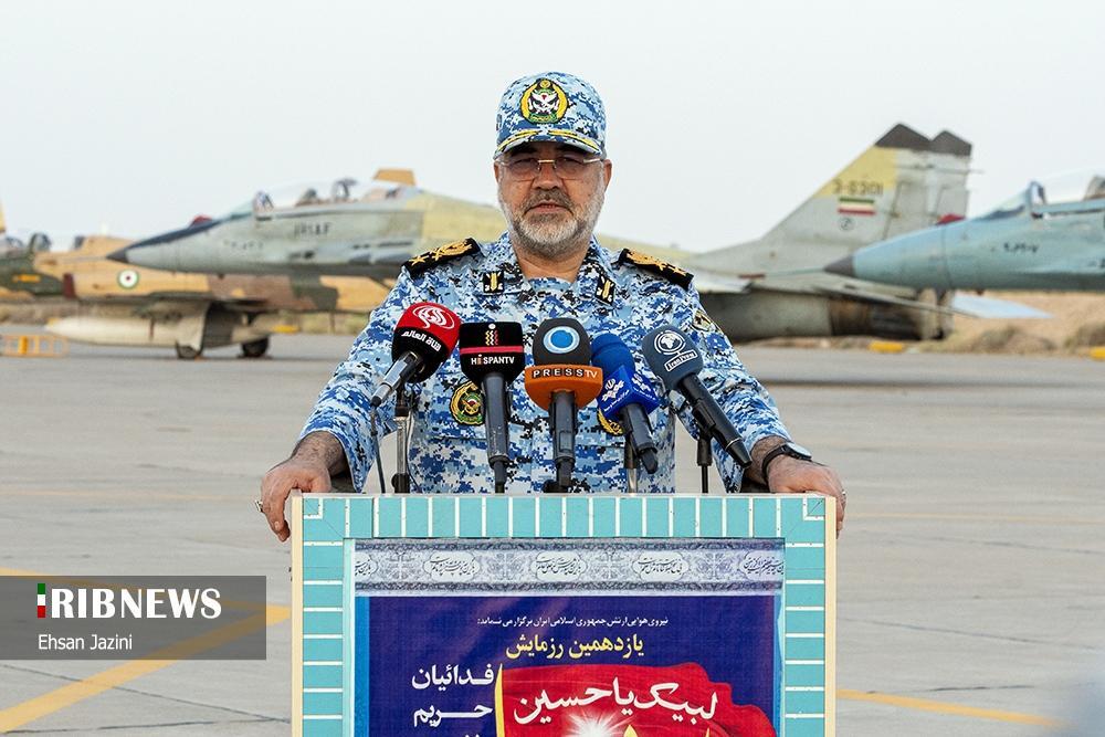 تیزپروازان نیروی هوایی با همه وجود به میدان آمدند