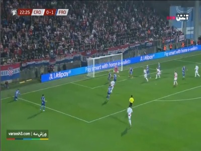 گل اول کرواسی به جزایر فارو توسط گواردیول