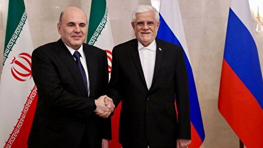 دیدار عارف و نخست‌وزیر روسیه