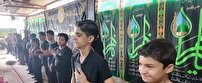 سوگواری دانش آموزان بهابادی درایام فاطمیه