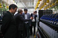 بازدید استاندار یزد از واحد ریسندگی