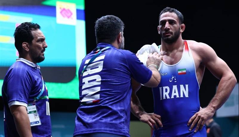 آذرپیرا؛ سومین فینالیست کشتی آزاد در روز چهاردهم