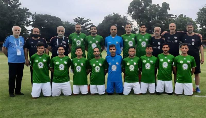 سومین قهرمانی پیاپی تیم فوتبال هفت نفره ایران در مسابقات آسیا-اقیانوسیه